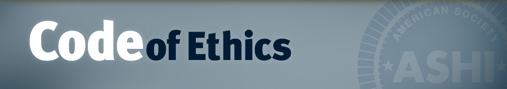 Code of Ethics Banner